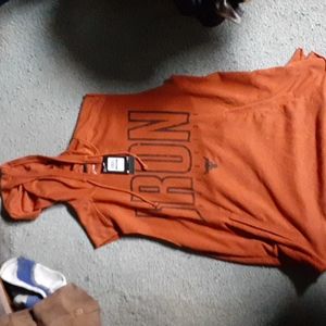 UA mens Project Rock Sleeveless Hoodie